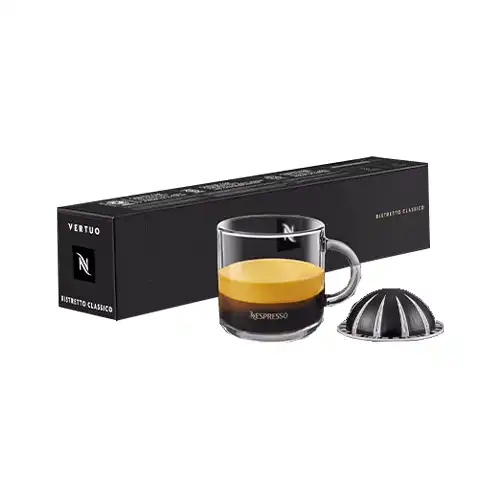 کپسول قهوه نسپرسو ورتو مدل ristretto classico