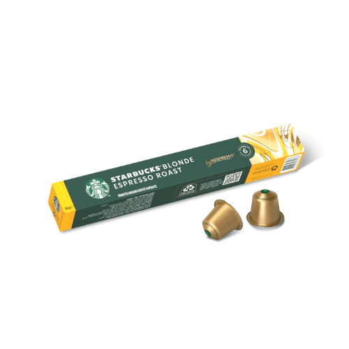 کپسول قهوه نسپرسو استارباکس بلوند اسپرسو رست Starbucks Blonde Espresso Roast