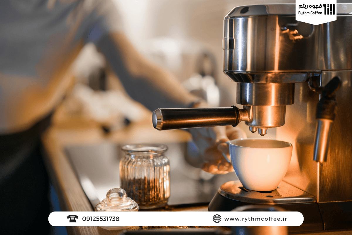 اسپرسوساز با تکنولوژی فشار بخار پیشرفته