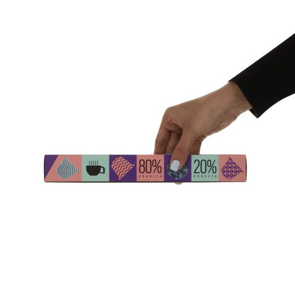 کپسول قهوه 80 درصد عربیکا 20 درصد روبوستا مولتی کافه بسته 10 عددی