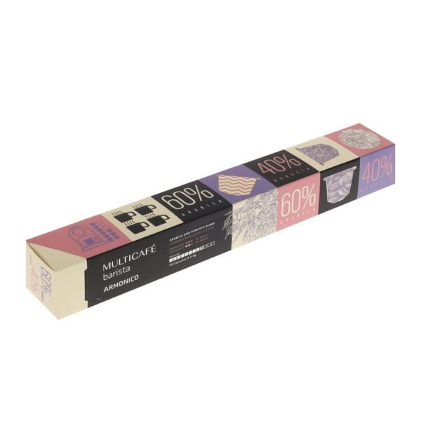 کپسول قهوه 60 درصد عربیکا 40 درصد روبوستا مولتی کافه بسته 10 عددی