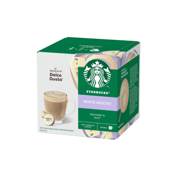 کپسول قهوه دولچه گوستو استارباکس مدل وایت موکا White Mocha