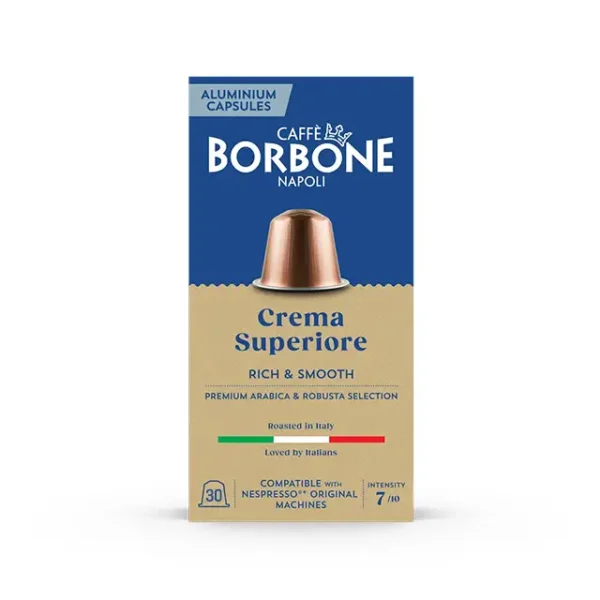 کپسول قهوه نسپرسو بوربن 70% عربیکا - 30 عددی