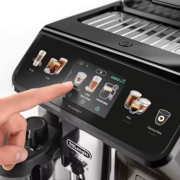 DeLonghi Eletta Explore ECAM450.86.T automatic coffee machine titanium