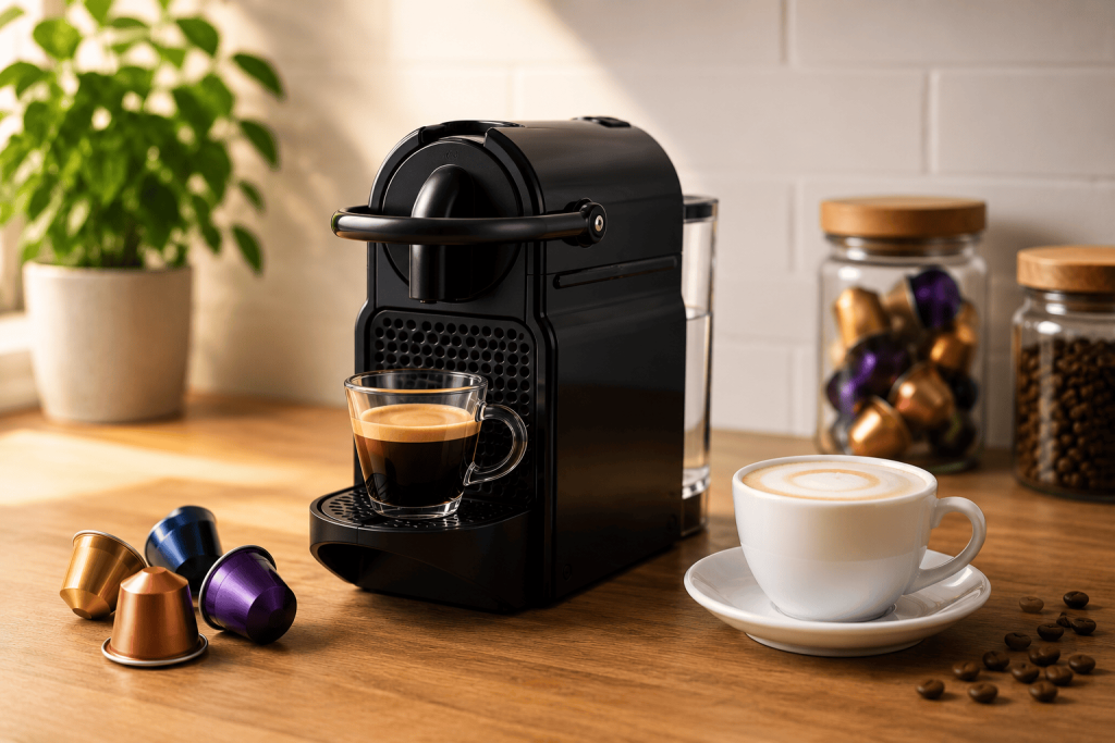 بهترین دستگاه برای کافی بار خانگی | راهنمای کامل انتخاب اسپرسوساز مناسب 5 بهترین اسپرسوساز کپسولی سال ۱۴۰۵ | مقایسه کامل، راهنمای خرید و معرفی بهترین مدلهای بازار