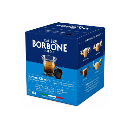 کپسول قهوه Caffè Borbone Crema Classica سازگار با Dolce Gusto