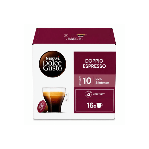 کپسول قهوه دولچه گوستو مدل دوپیو دبل اسپرسو Doppio Double Espresso