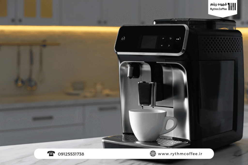 معنی علامت‌های روی صفحه اسپرسوساز لمسی